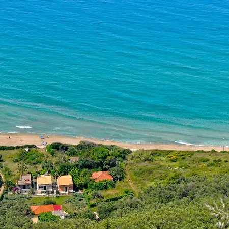 House Angelos A On Agios Gordios 펜션 아기오스고르디오스