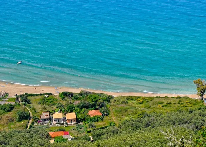 House Angelos A On Agios Gordios 펜션 아기오스고르디오스